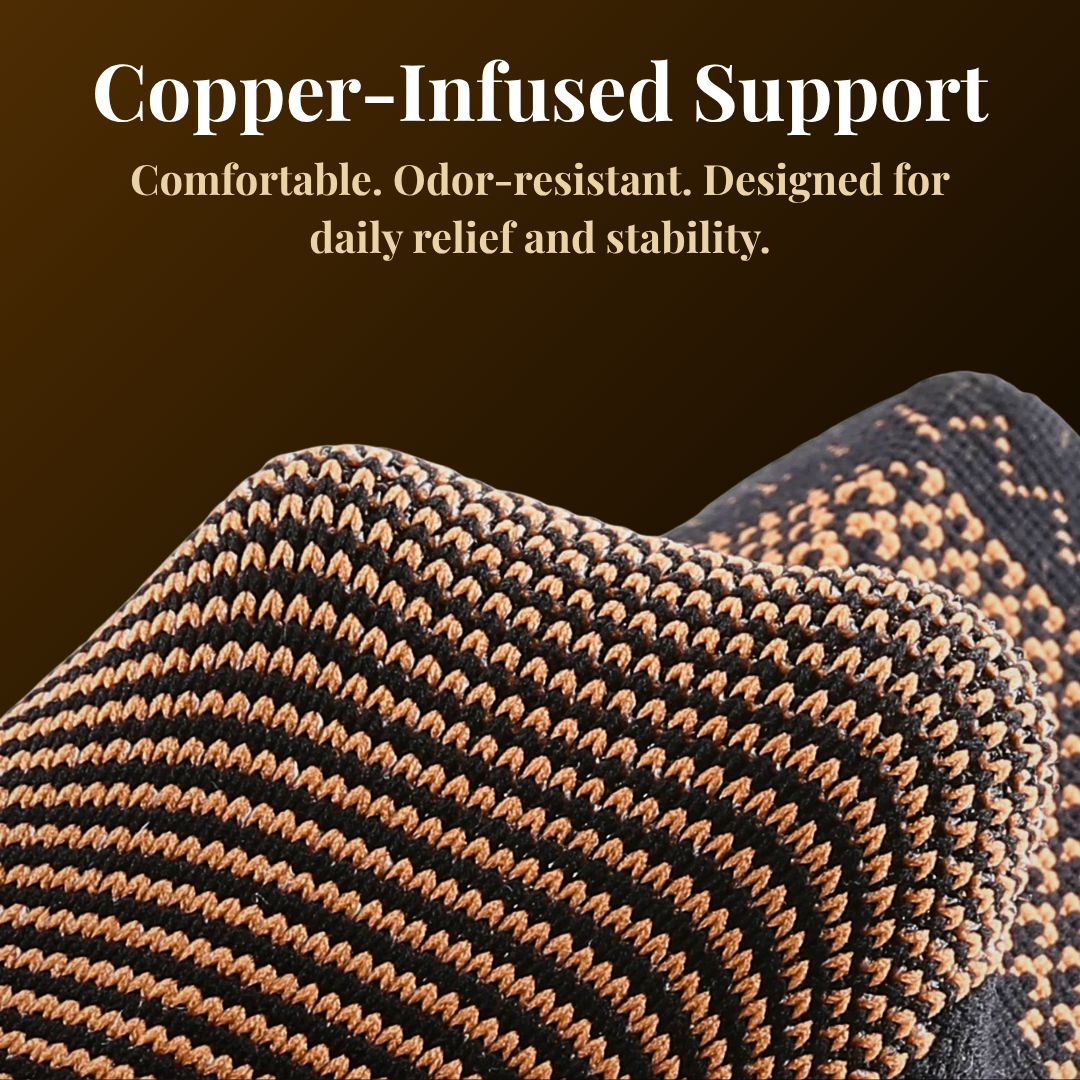 Aureforge® CopperEase Elbow Sleeve – 1pc Support Brace