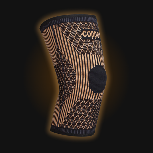 Aureforge® CopperEase Knee Sleeve – Dual Support Brace
